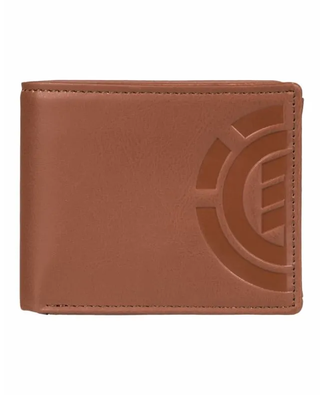 Cartera de triple hoja Element Daily Wallet Marrón