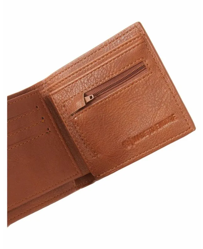 Cartera de triple hoja Element Daily Wallet Marrón